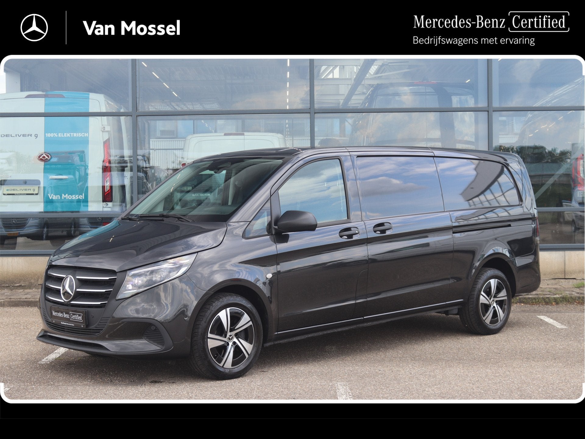 Mercedes-Benz Vito 119 CDI L3 Select | AIRCO/CAMERA/2.500KG, Auto's, Automaat, Gebruikt, Zwart, Bedrijf