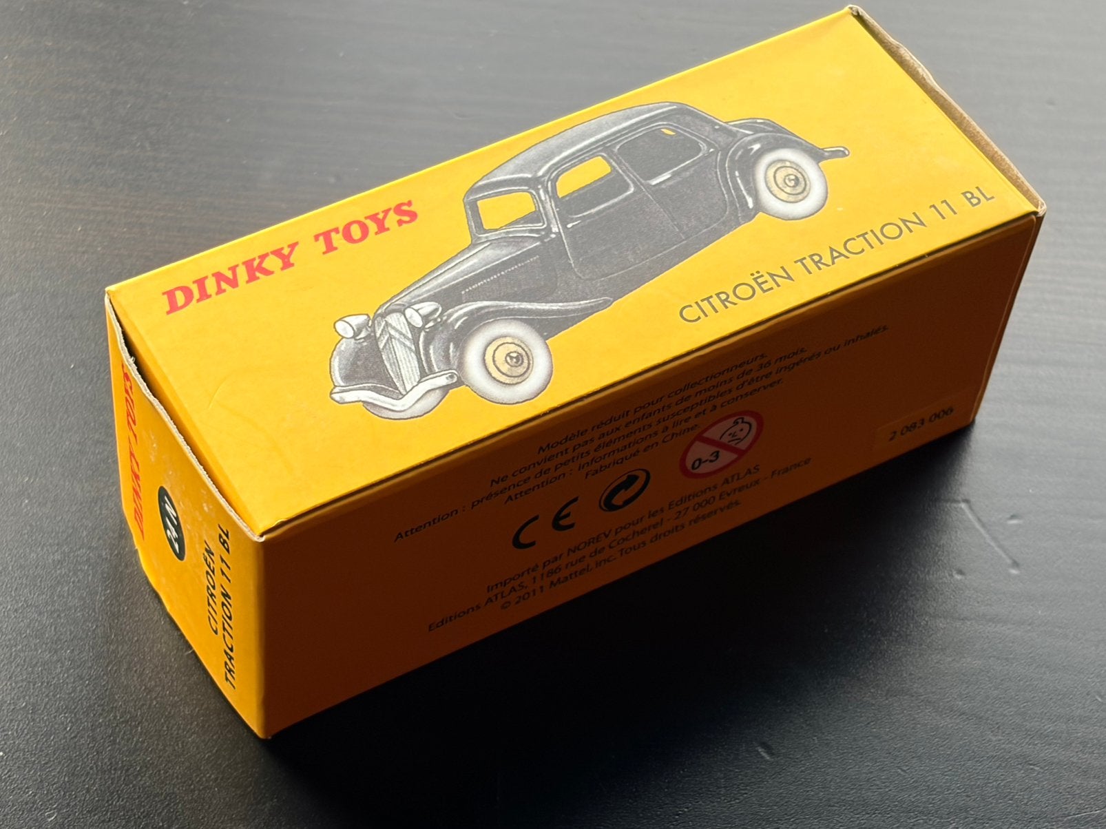Dinky Toys Atlas Citroën Traction 11 BL 24N 1:43, Ophalen of Verzenden, Zo goed als nieuw