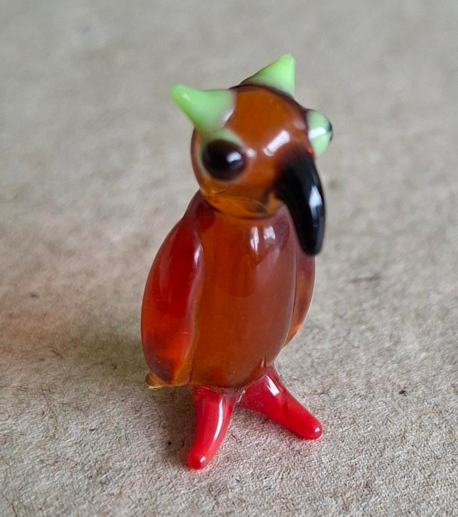 Glazen uiltje, Ophalen of Verzenden