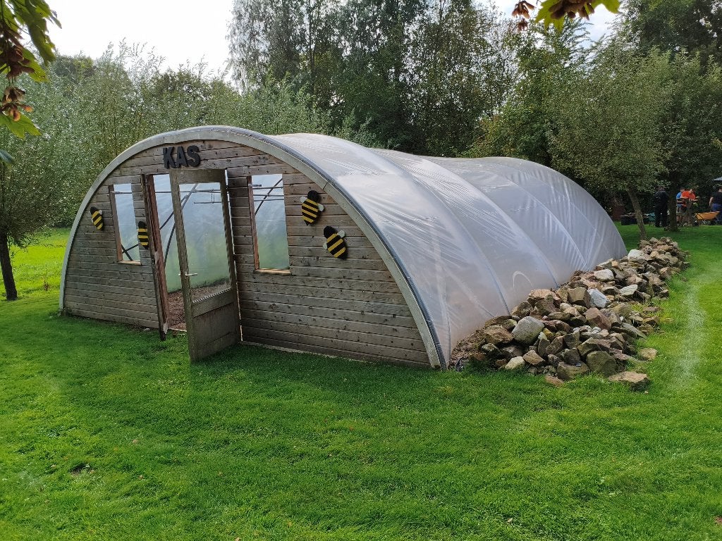 tunnelkas, Tuin en Terras, Gebruikt, Folie, Kweekkas, Ophalen