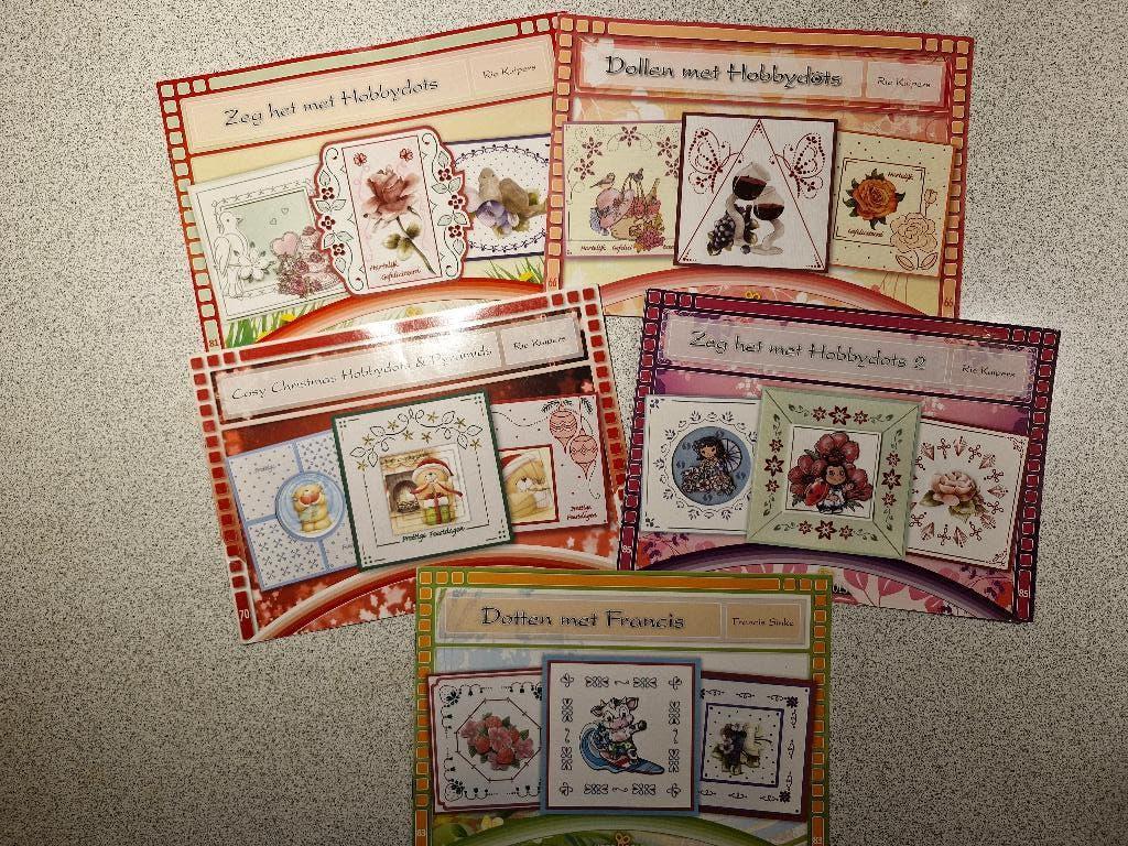 Boekjes hobbydots, Ophalen, Zo goed als nieuw, Overige thema's, Overige typen