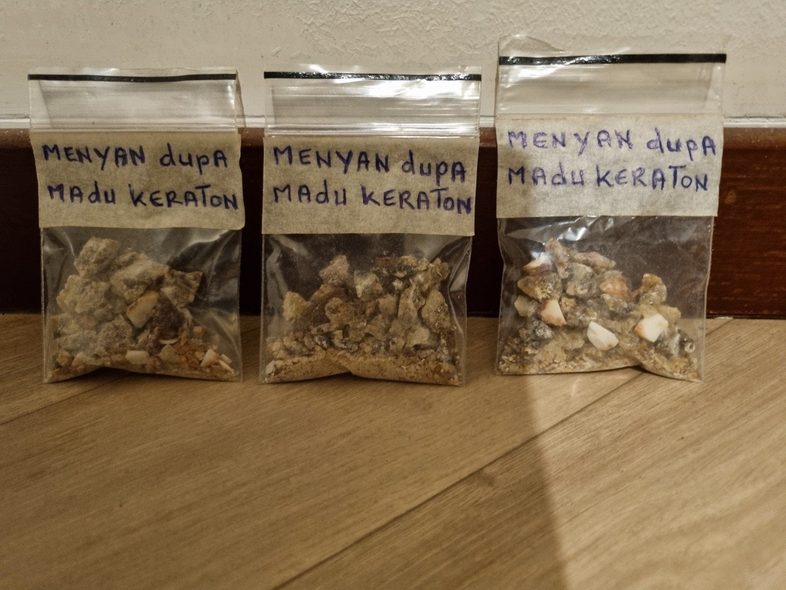 kris keris tombak menyang dupa madu keraton, Indonesië, Ophalen of Verzenden, Natuurlijk materiaal