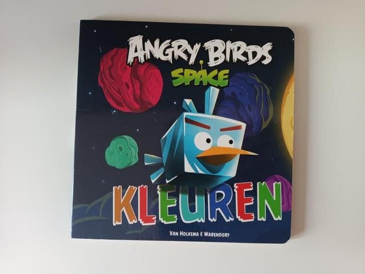 Angry Birds Space Kleuren boek boekje voor 0 tot 3 jaar kind, Ophalen of Verzenden, Zo goed als nieuw, Angry Birds