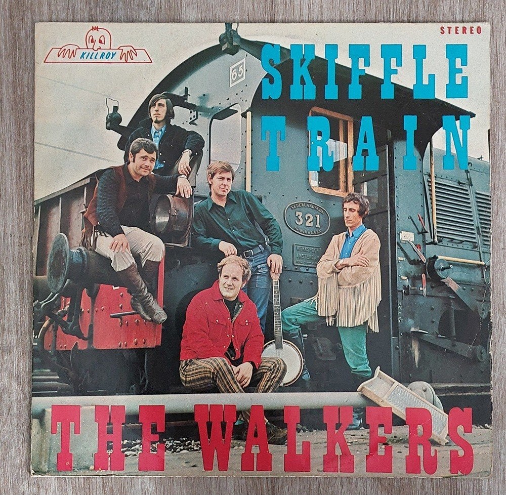The Walkers  "Skiffle Train", LP, Gebruikt, Ophalen of Verzenden, Beschermende buitenhoes