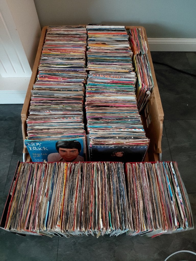 Singeltjes ( 900 ) en lp's ( 150 ), Cd's en Dvd's, Vinyl Singles, Ophalen, Gebruikt, Overige genres, LP