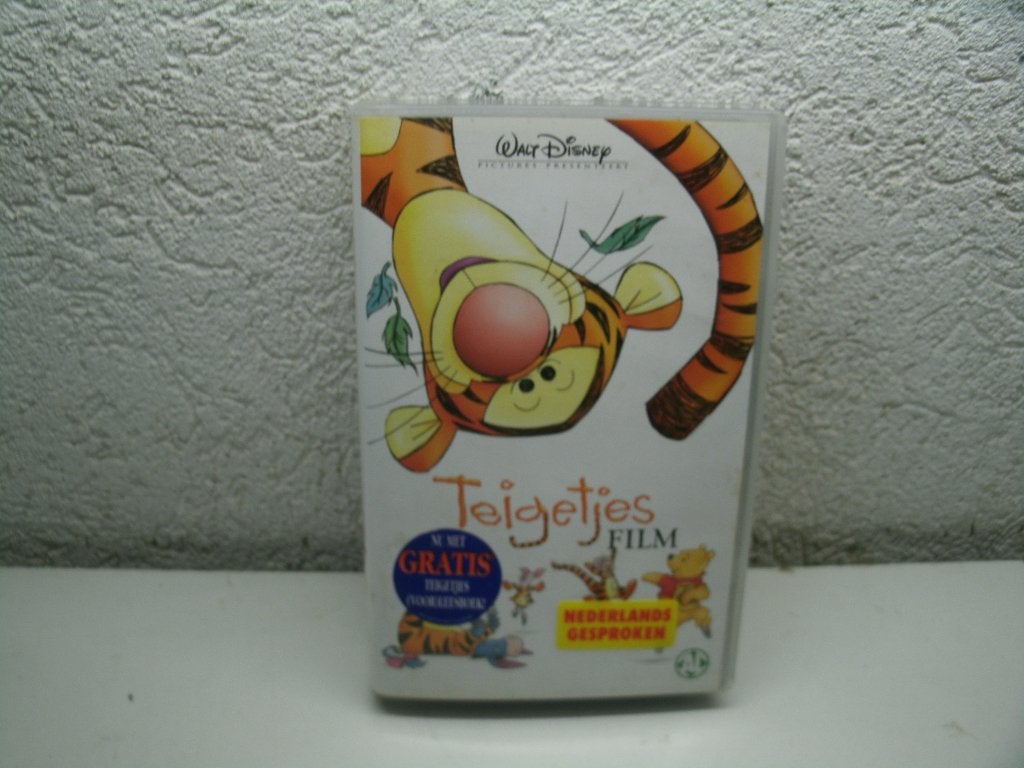 vhs 99a teigertje film ned gespr, Alle leeftijden, Ophalen of Verzenden, Gebruikt, Overige typen