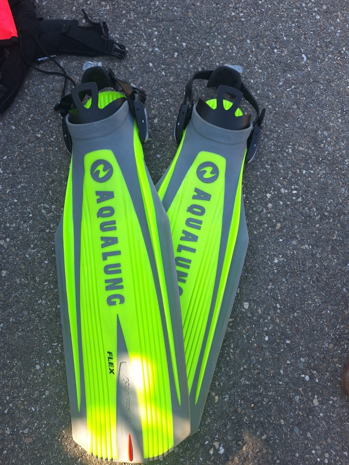 Aqualung vinnen flippers Blapes2 flex, Ophalen of Verzenden, Zo goed als nieuw, Zwem- of Duikvliezen