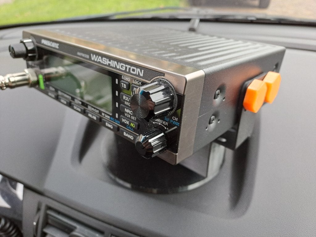 Auto dashboard beugel voor 27mc of ham radio (groot), Ophalen of Verzenden, Nieuw, Zender en Ontvanger