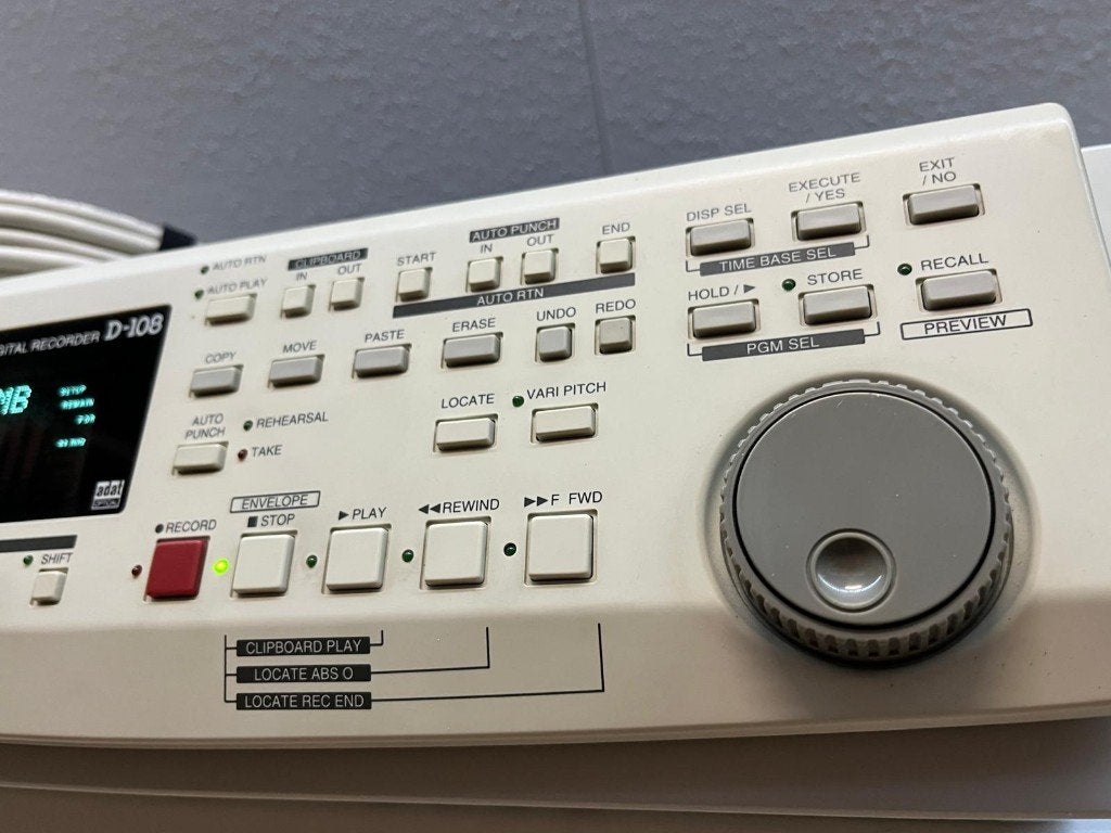 Fostex D-108 8-sporen Harddisk- / Digitale Studio Recorder, Ophalen of Verzenden, Zo goed als nieuw