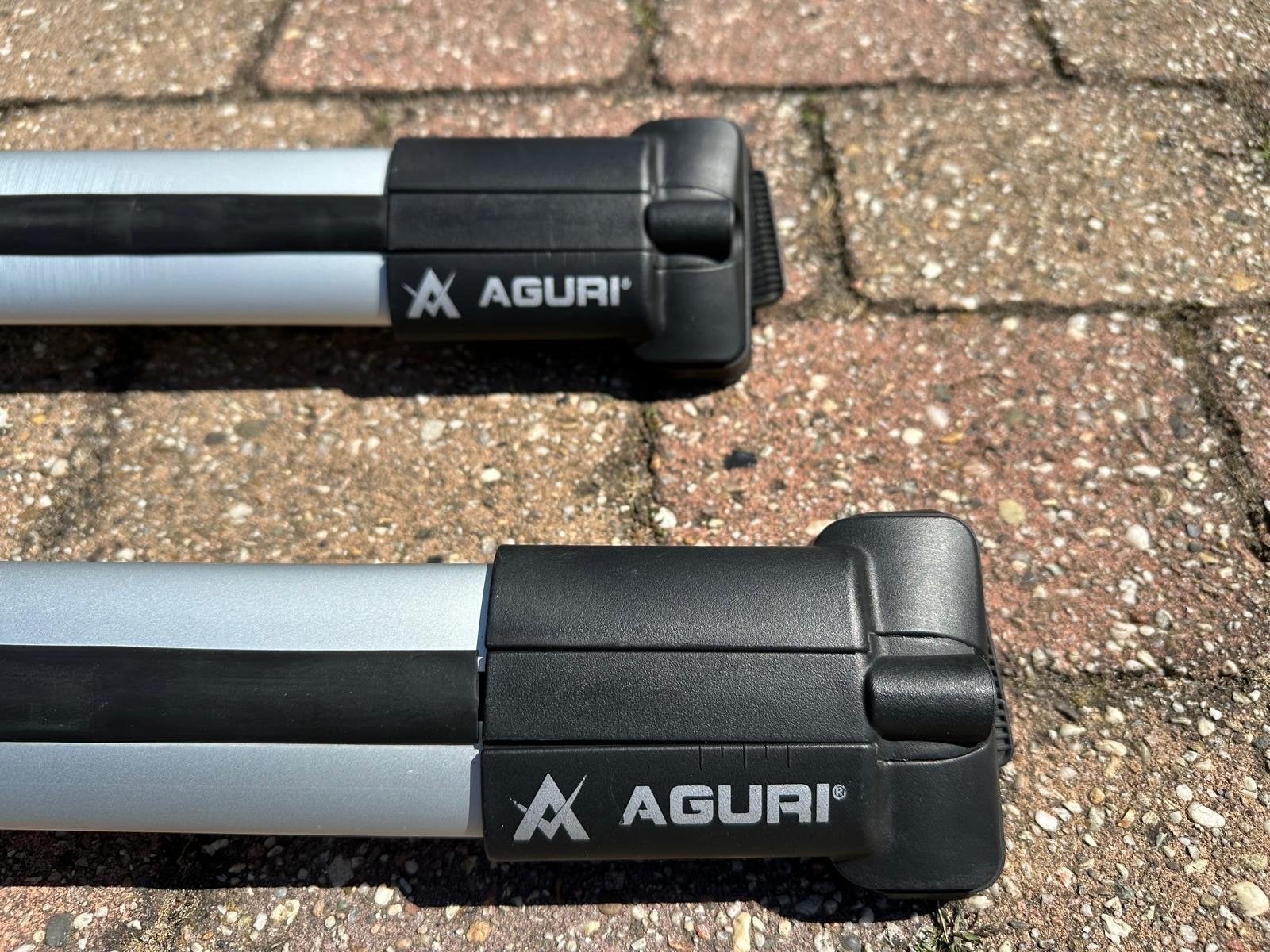 Aguri Prestige II Dakdragerset voor open dakrailing, Ophalen, Zo goed als nieuw