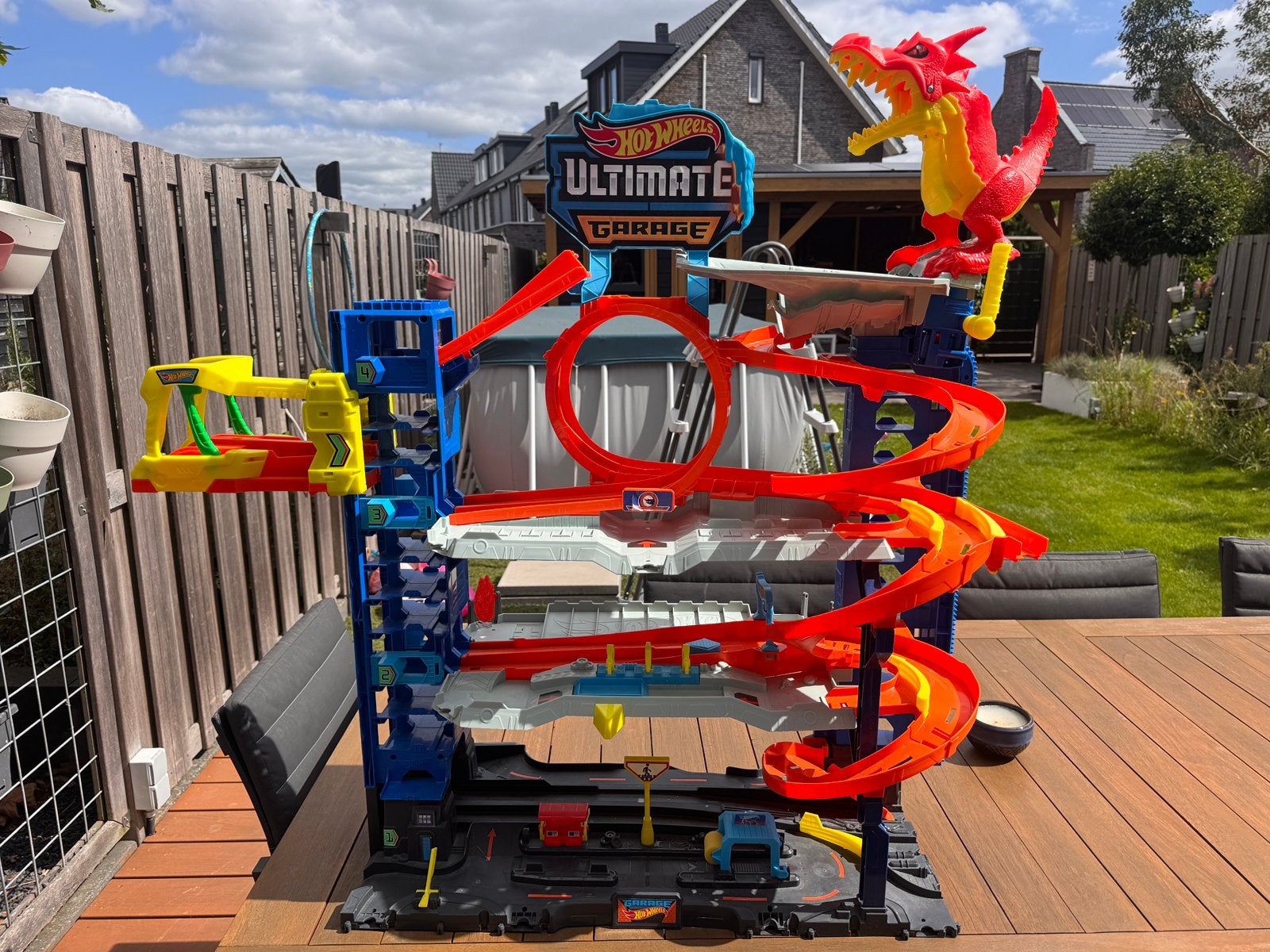 Hot wheel - ultimate garage dino - thuis geleverd, Ophalen, Zo goed als nieuw