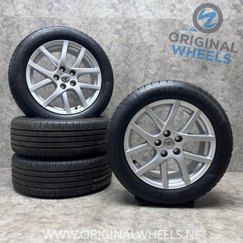 17 inch originele velgen + zomerbanden Toyota Avensis / Vers