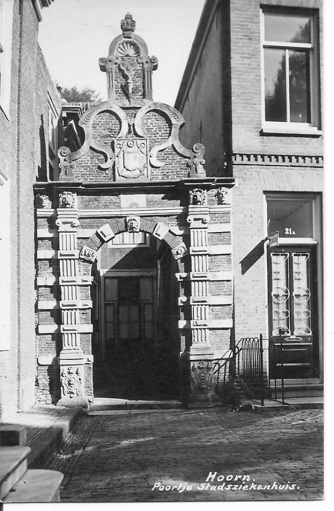 Hoorn Poortje Stadsziekenhuis., Ophalen of Verzenden, 1960 tot 1980, Ongelopen, Noord-Holland
