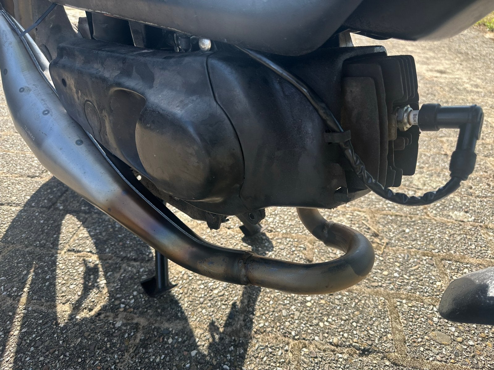 Tecnigas uitlaat Peugeot Fox / Honda Wallaroo - Nieuwstaat, Fietsen en Brommers, Ophalen of Verzenden, Zo goed als nieuw, Uitlaat