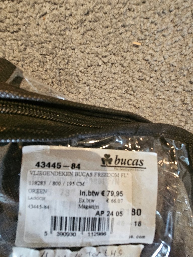 Vliegendeken bucas, Vliegendeken, Ophalen of Verzenden, Zo goed als nieuw, Full (L)