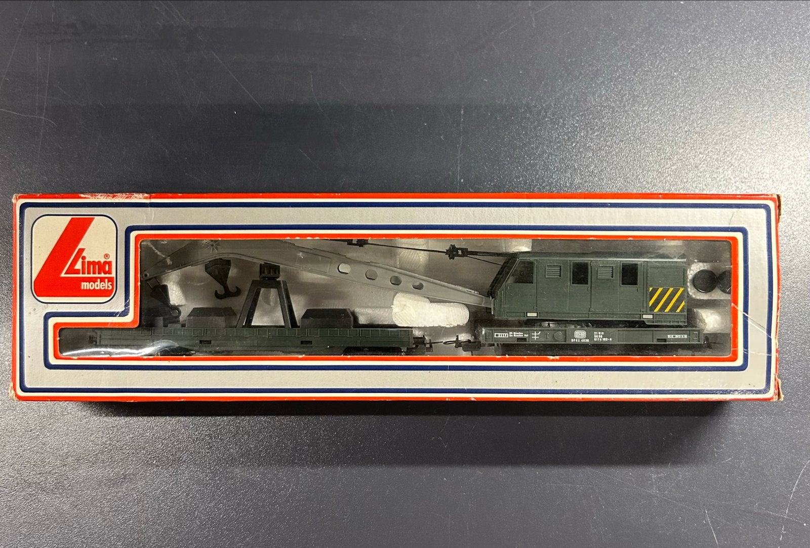 Lima kraanwagon met losse wagon - Nieuw in doos, Hobby en Vrije tijd, Modeltreinen | Overige schalen, Overige merken, Gelijkstroom