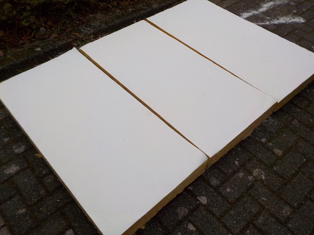 Z.G.A.N Partij Isover Isolatieplaten 120 x 60 x 10 cm LxBxD, 12 cm of meer, Ophalen of Verzenden, Zo goed als nieuw, 15 m² of meer