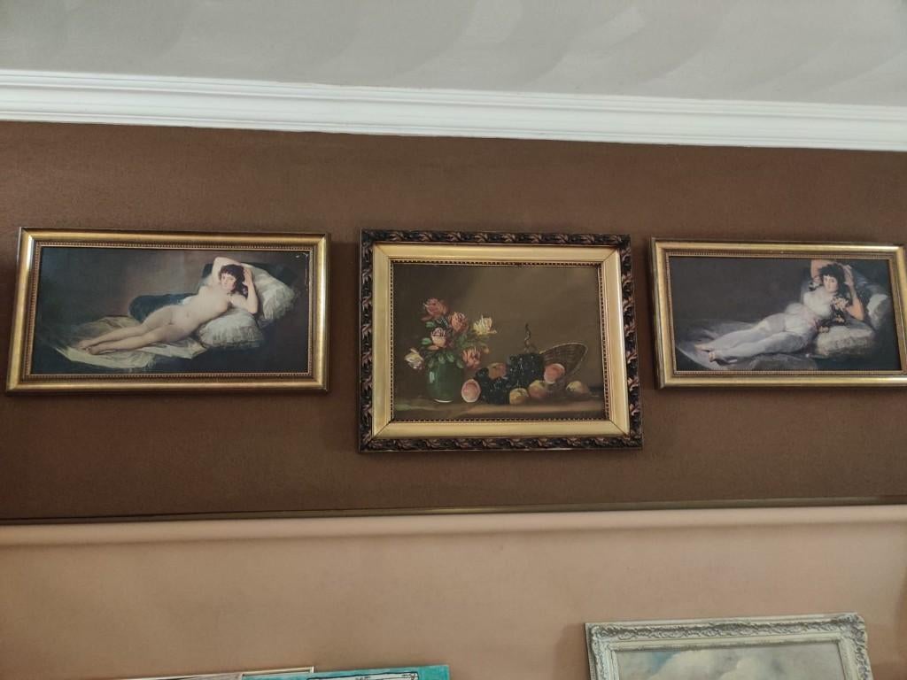 Set Goya reproducties–La Maja Vestida & La Maja Desnuda, Ophalen