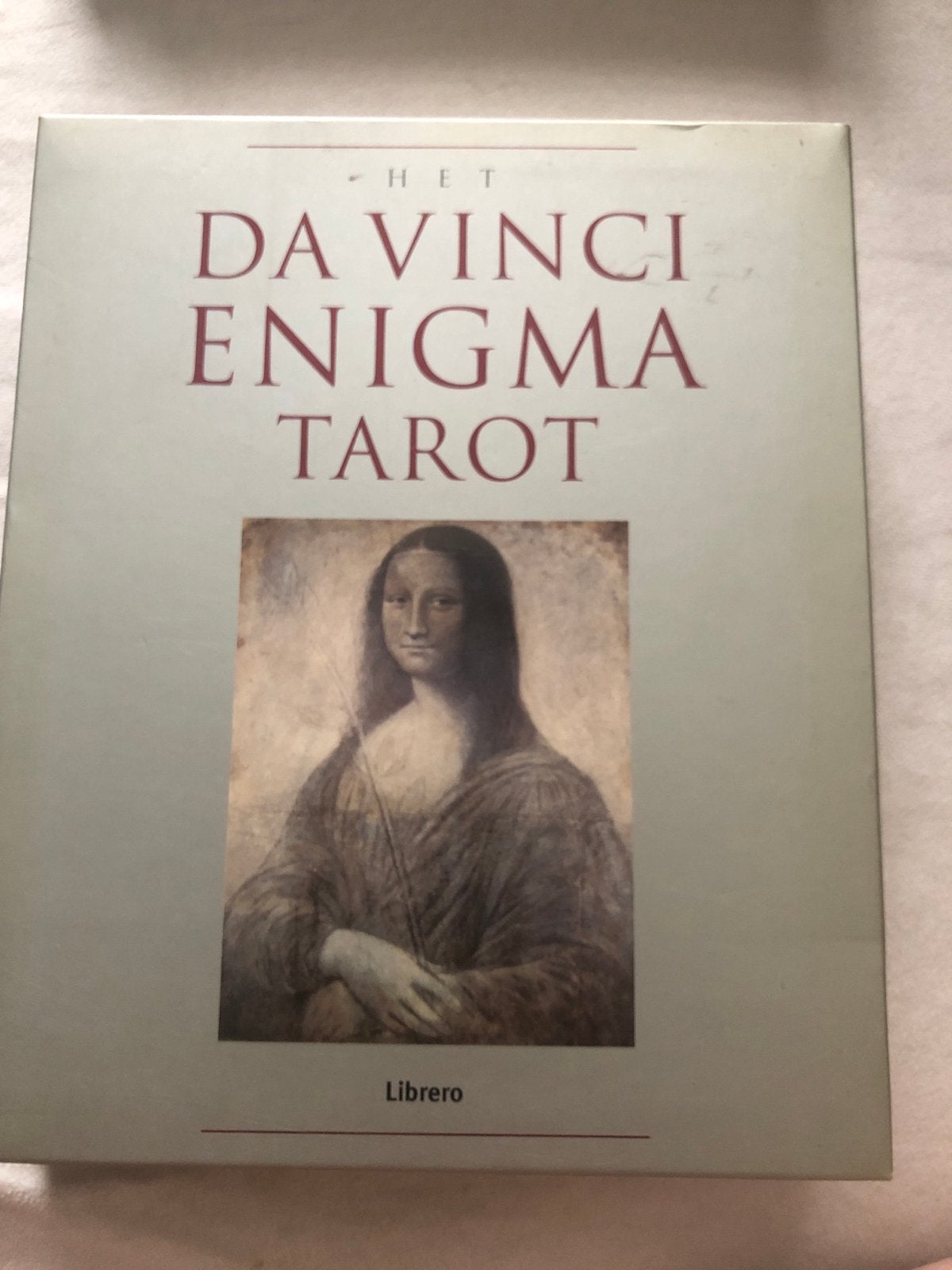 Het Da Vinci Enigma Tarot - Prachtig Geïllustreerd Boek, Ophalen of Verzenden, Zo goed als nieuw, Tarot of Kaarten leggen, Instructieboek