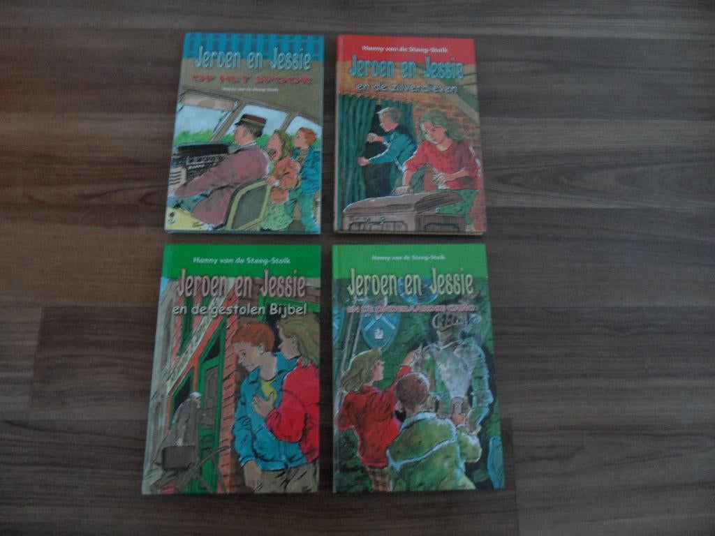 Jeroen en Jessie (4 delen)- Hanny van de Steeg-Stolk, Boeken, Ophalen of Verzenden, Gelezen, Fictie algemeen