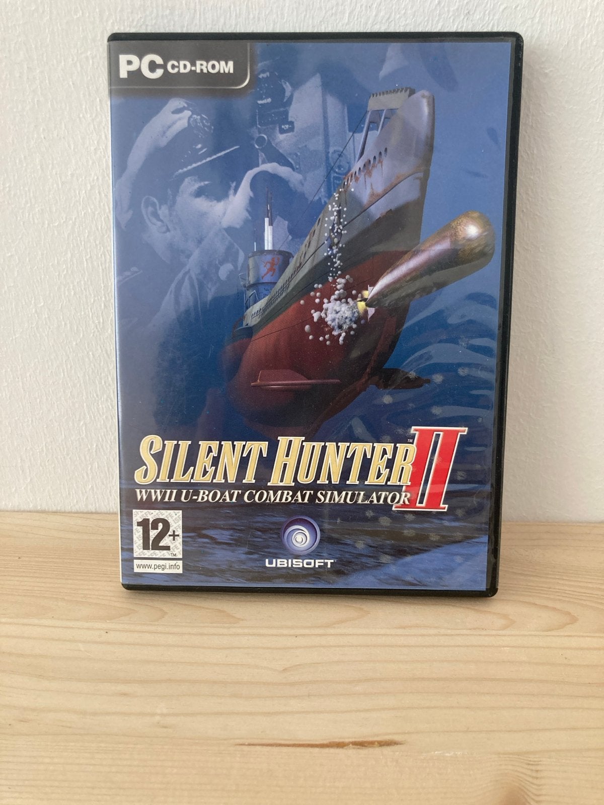 Silent Hunter II PC CD-ROM - WWII U-Boat Combat Simulator, Spelcomputers en Games, Games | Pc, Zo goed als nieuw, Simulatie, 1 speler