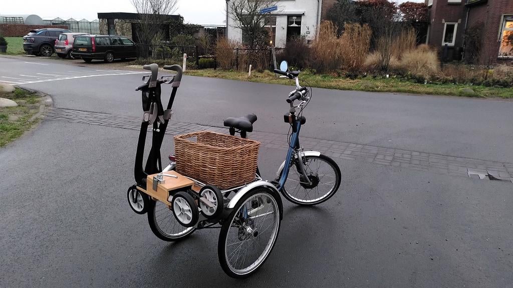 Van Raam Maxi driewieler + byAcre rollator, Ophalen of Verzenden, Gebruikt, Van Raam