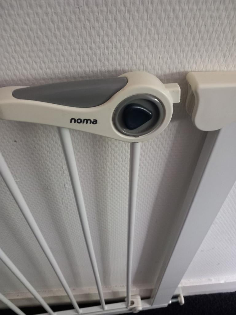 Noma traphekje, Kinderen en Baby's, Traphekjes, Ophalen, Metaal of IJzer, Minder dan 100 cm, Klemhekje