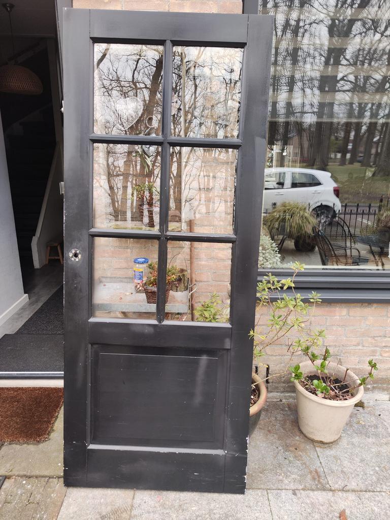 Deur, Ophalen, Gebruikt, 80 tot 100 cm, Binnendeur