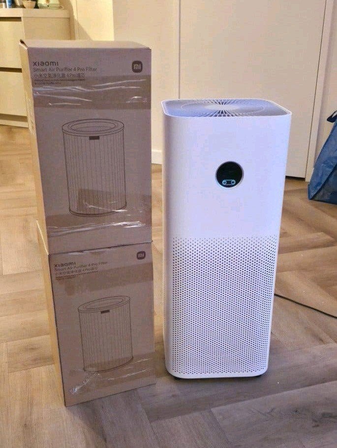Xiaomi Smart Air Purifier 4 Pro + 2 Nieuwe filters, Ophalen of Verzenden, Zo goed als nieuw, Luchtreiniger