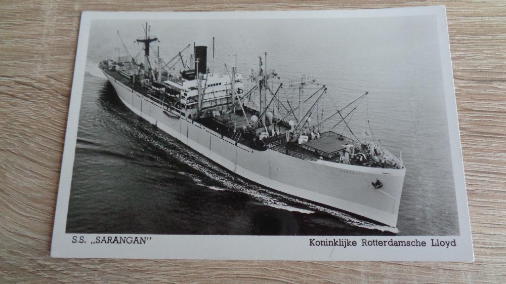 s.s Sarangan, Verzenden, Zo goed als nieuw, Kaart, Foto of Prent