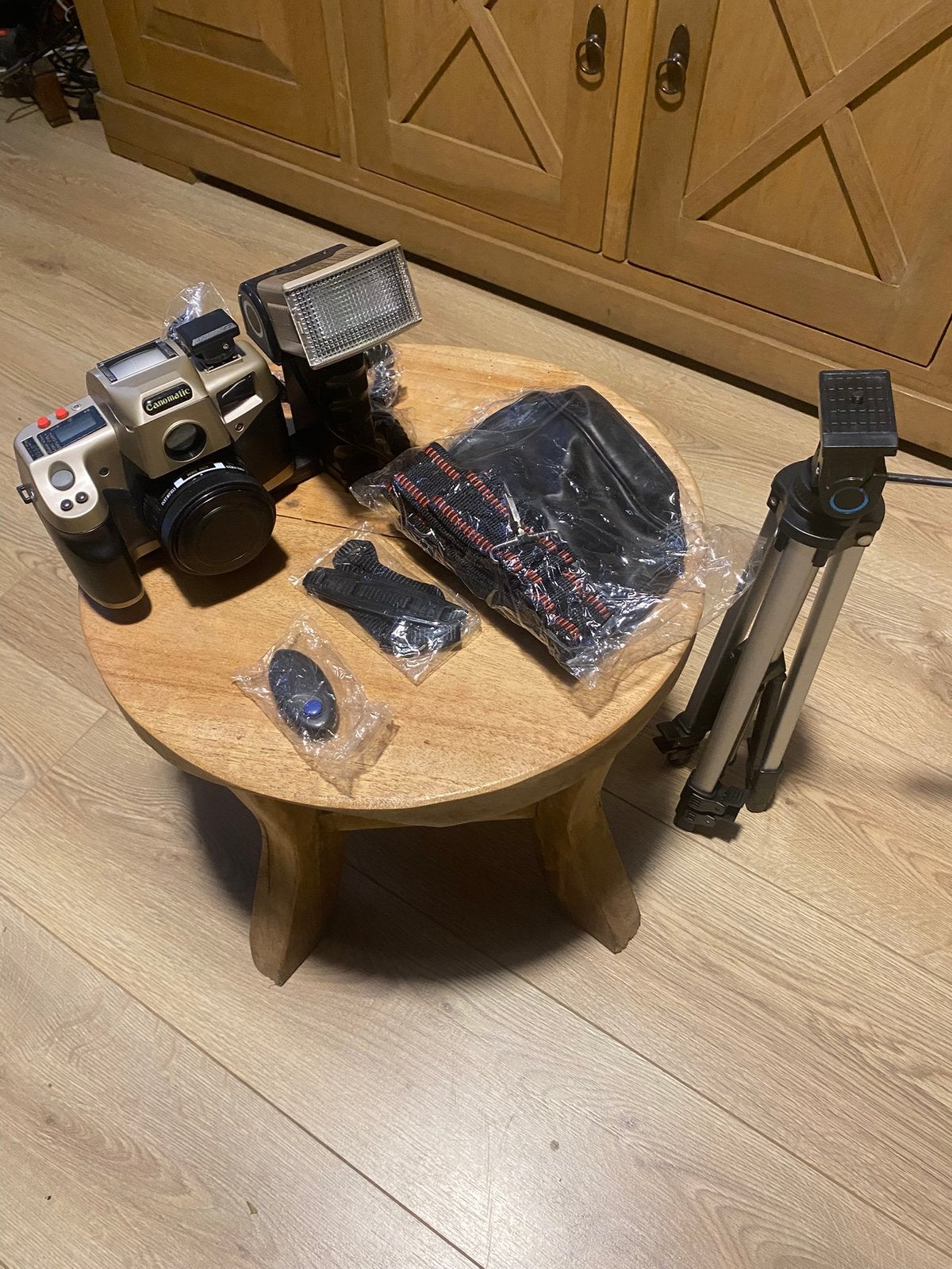 Canomatic Camera Video System Professional met statief, Ophalen of Verzenden, Zo goed als nieuw, Compact, Overige Merken