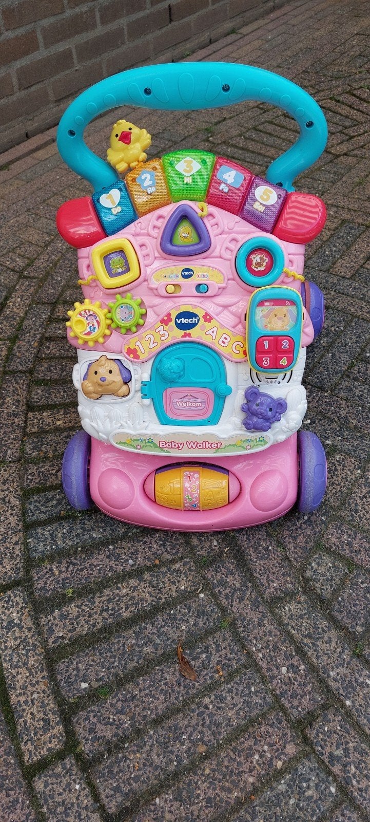 Loopwagen met afneembaar activiteitenpaneel, Ophalen, Zo goed als nieuw, 6 maanden tot 2 jaar