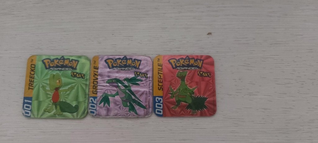 magneten speelgoed pokemon Treecko Grovyle Sceptile staks, Ophalen of Verzenden, Nieuw