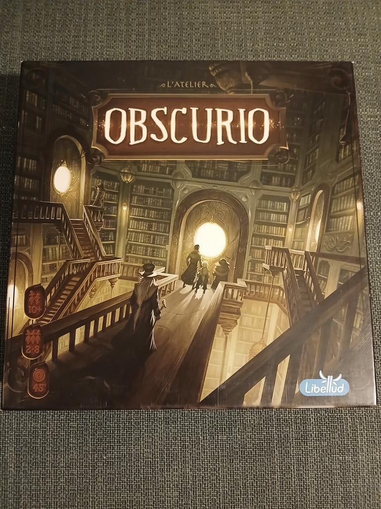 Obscurio Bordspel - spel zo goed als nieuw, Vijf spelers of meer, Ophalen of Verzenden, Zo goed als nieuw, Libellud