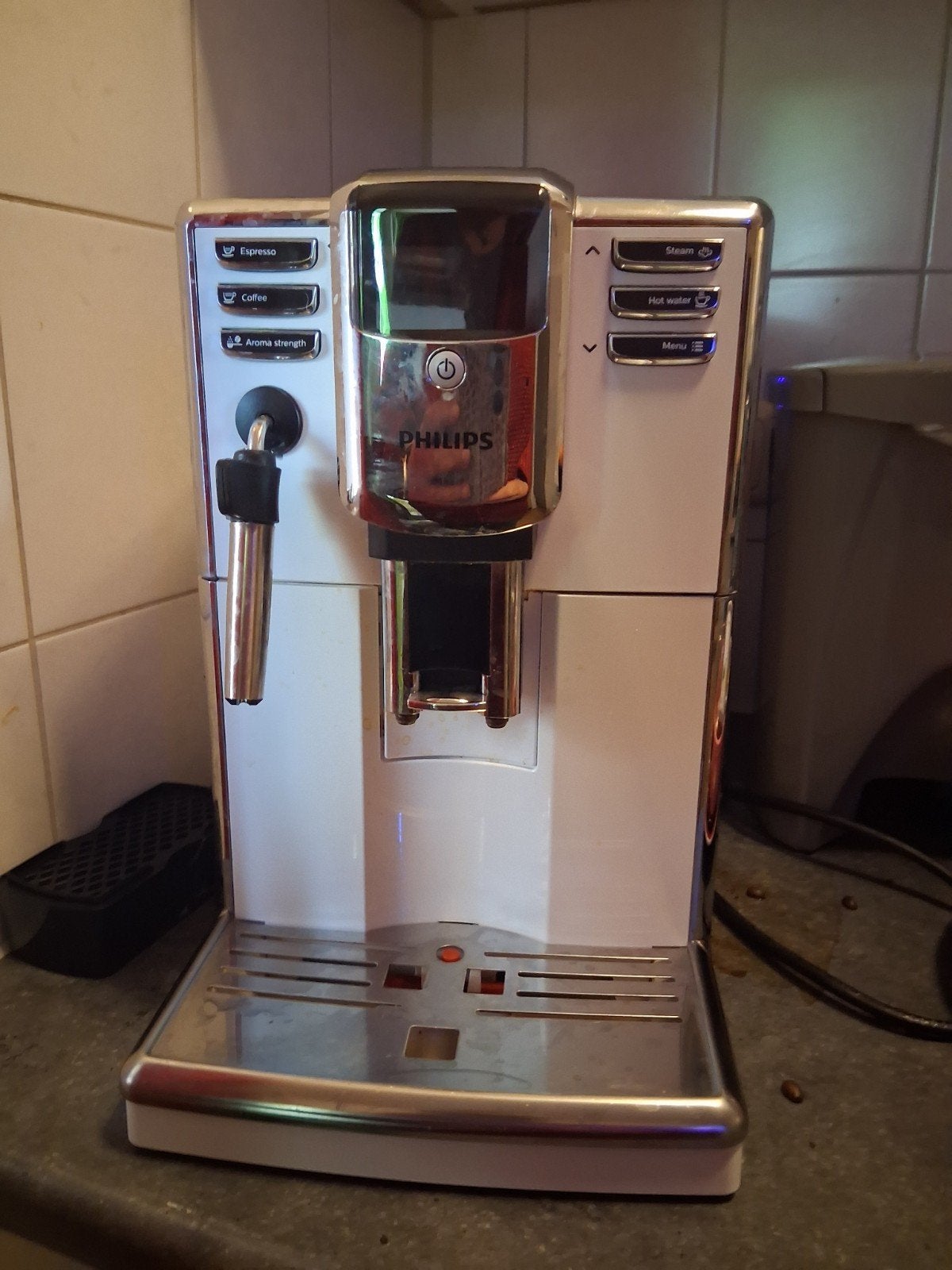 fhilips bonenapperaat, Ophalen, Zo goed als nieuw, Koffiemachine