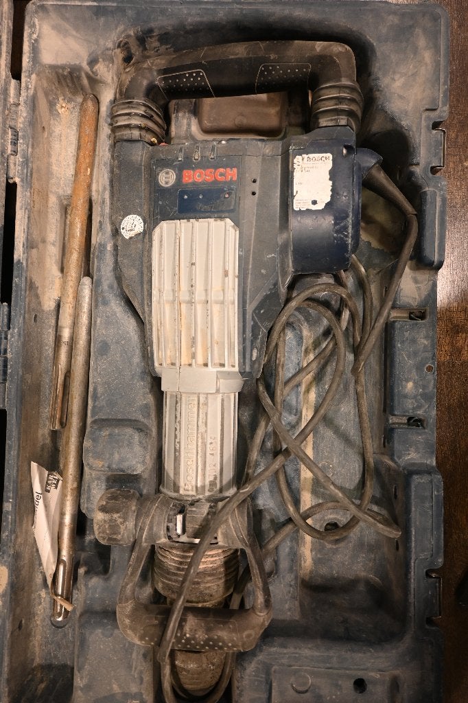 Bosch GSH 11 VC Breekhamer 11KG 1700W 23KJ Bosch blauw, Gebruikt, Ophalen of Verzenden, X, Info@buy-sell.nl