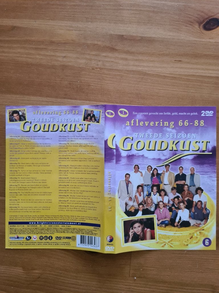 Goudkust - Seizoen 2 - DVD Boxset, Alle leeftijden, Ophalen of Verzenden, Zo goed als nieuw, Drama