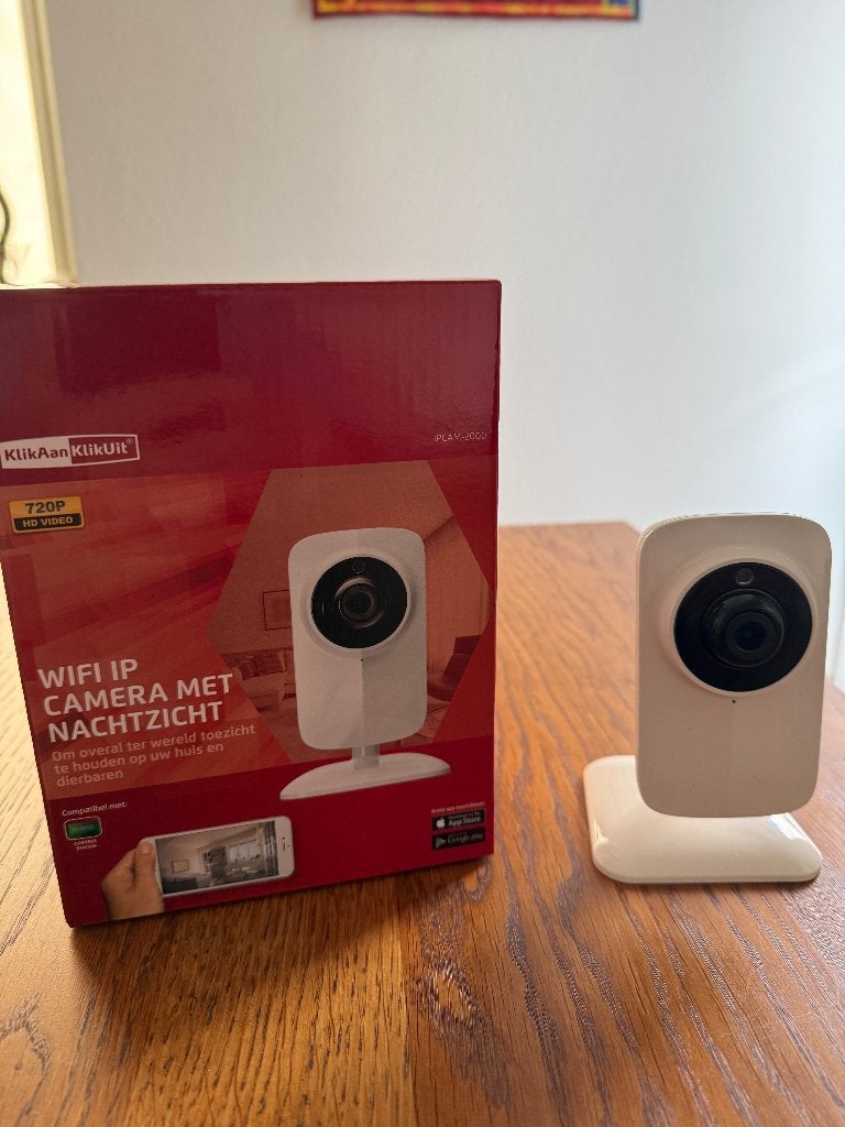 KlikAanKlikUit IP Camera IPCAM-2000, Audio, Tv en Foto, Ophalen, Gebruikt, Binnencamera