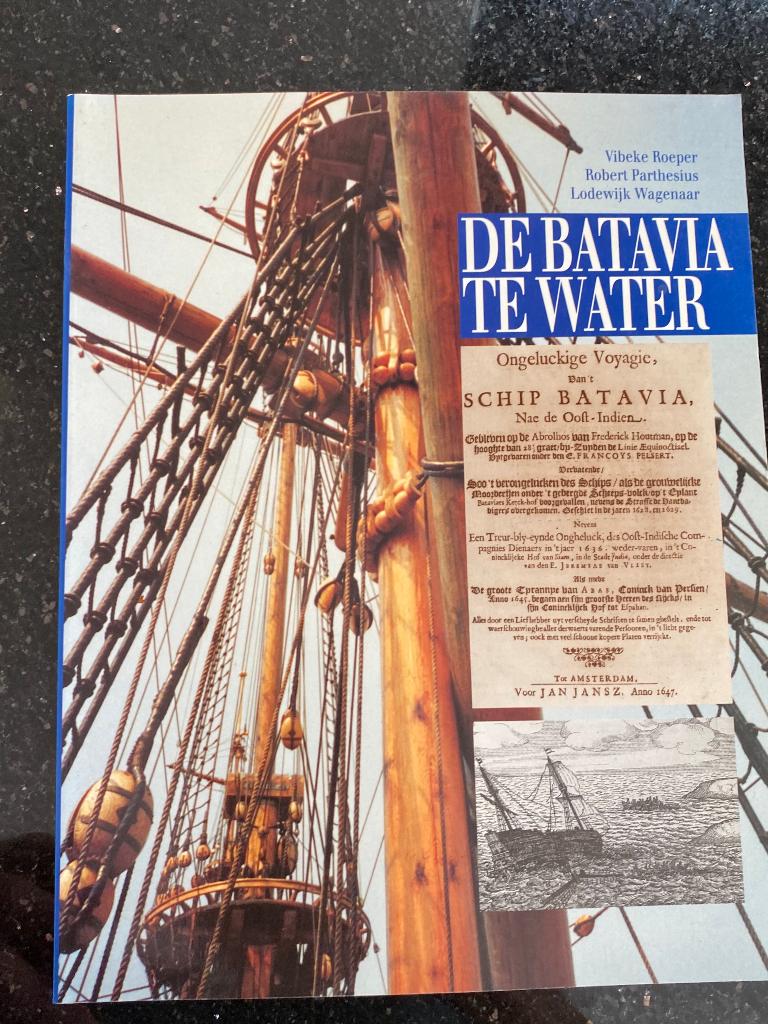 De Batavia te water / 1995, Ophalen of Verzenden, Zo goed als nieuw, Zeilboot, Boek of Tijdschrift