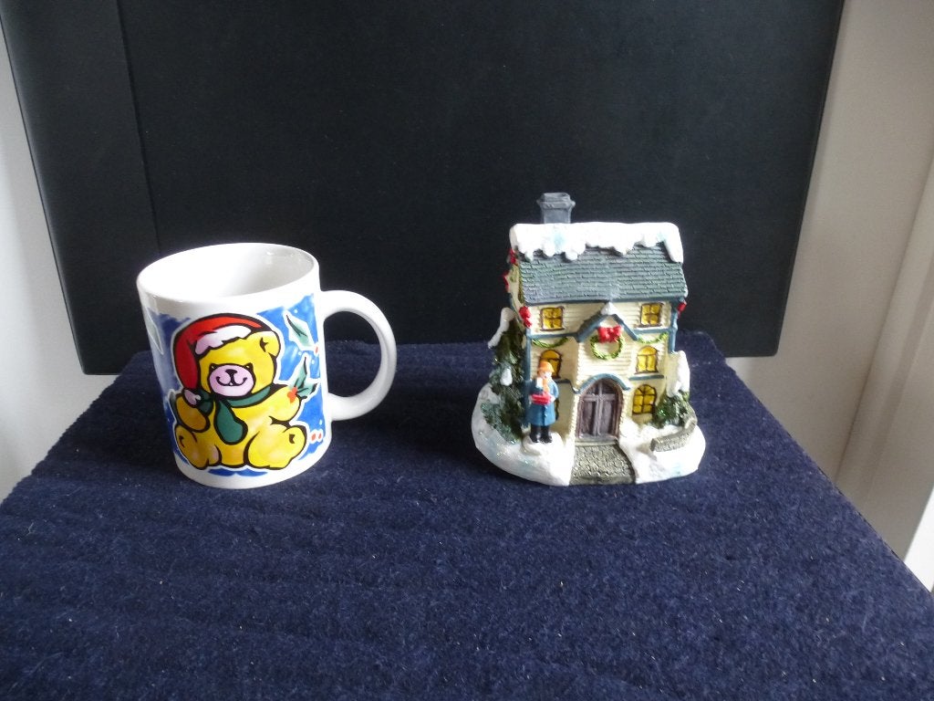 kerstmok en kersthuisje, Diversen, Kerst, Ophalen of Verzenden, Nieuw