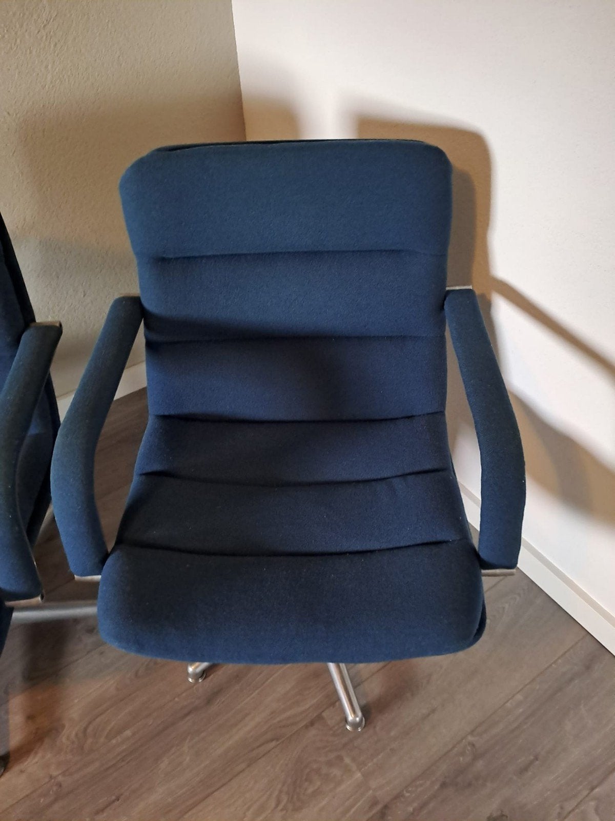 4x Artifort bureaustoel blauw, gebruikt, Huis en Inrichting, Ophalen, Gebruikt