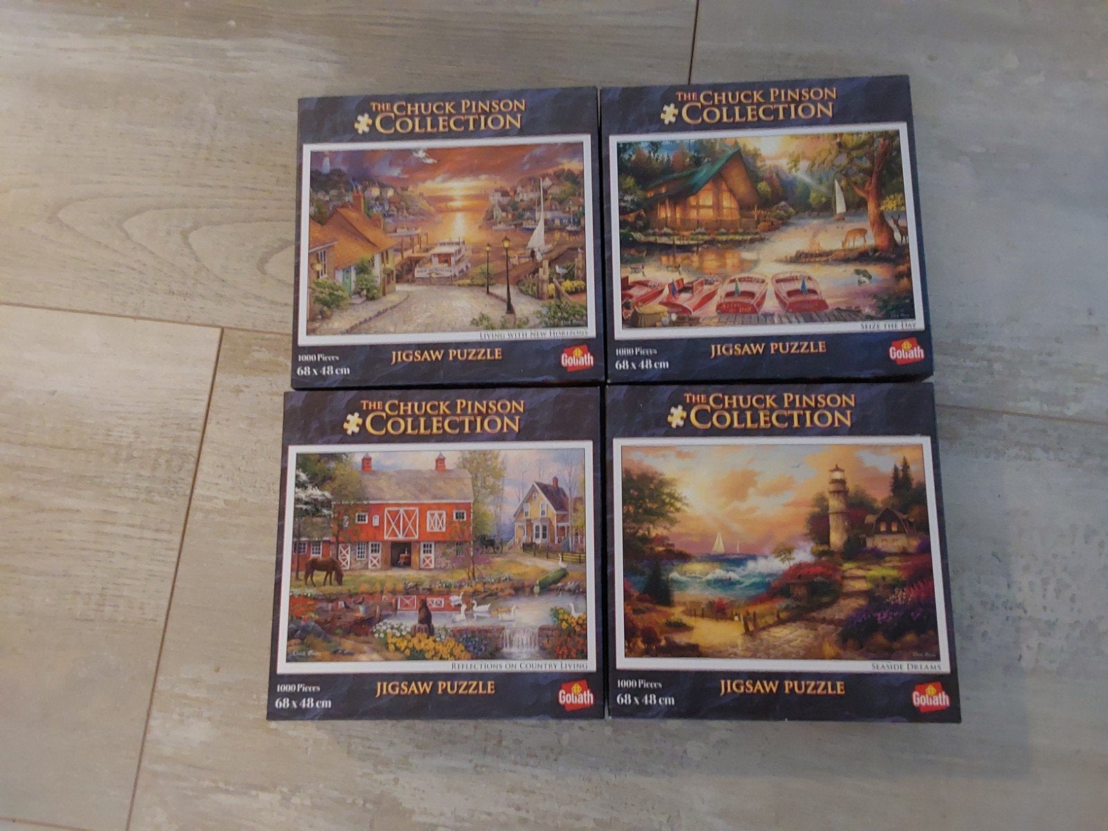 Puzzels kompleet, Hobby en Vrije tijd, Denksport en Puzzels, Ophalen of Verzenden, 500 t/m 1500 stukjes, Zo goed als nieuw