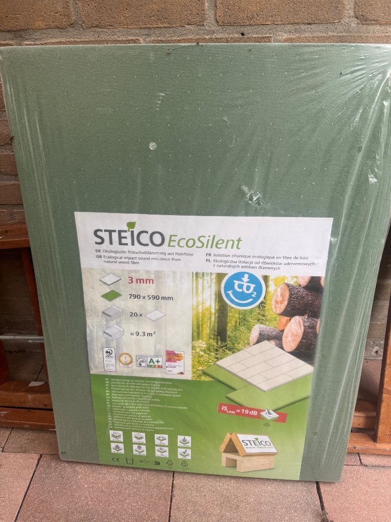 Ondervloer Steico 3mm, Ophalen, Overige materialen, 30 cm of meer, 50 tot 150 cm