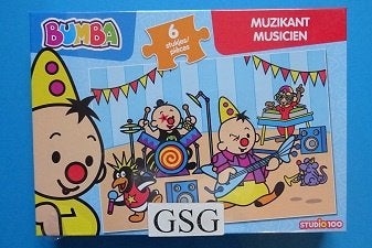 Bumba muzikant 6 st nr. MEBU00004200-01, Ophalen, 10 tot 50 stukjes, Nieuw