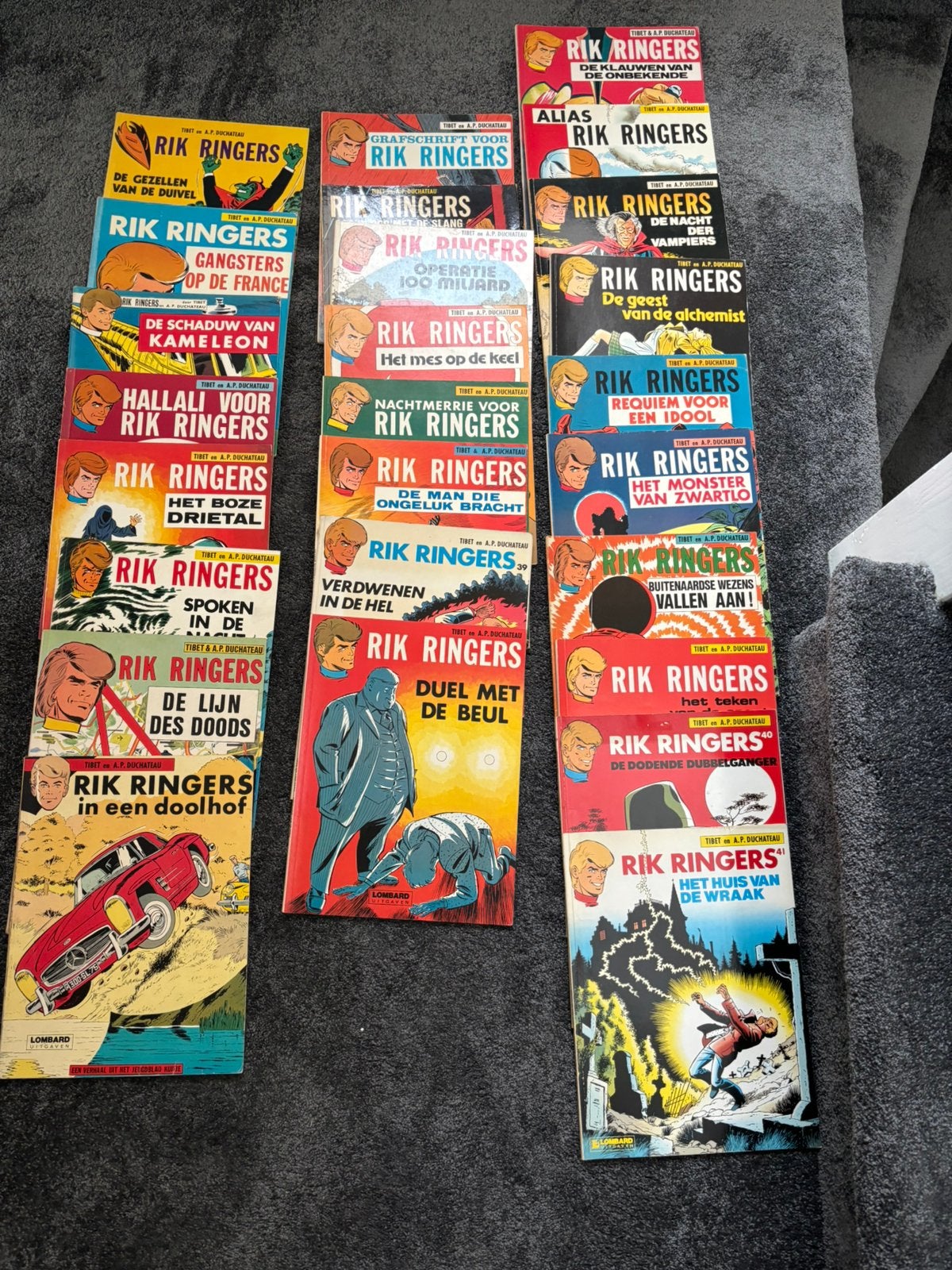 Rik Ringers stripboeken, Boeken, Stripboeken, Ophalen of Verzenden