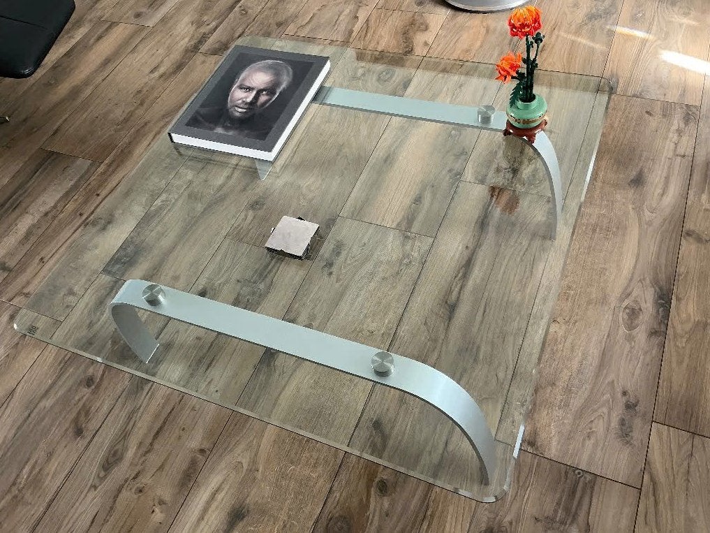 Rolf Benz design salontafel "Als Nieuw" ZONDER KRASJES!, Ophalen, 50 tot 100 cm, Design Modern, Vierkant