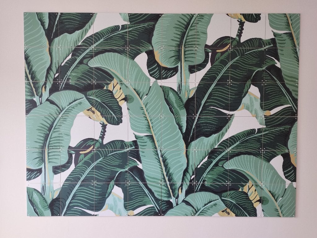 Ixxi Banana Leaf - 160 x 120 cm, Huis en Inrichting, Woonaccessoires | Schilderijen, Tekeningen en Foto's, Ophalen, 125 cm of meer