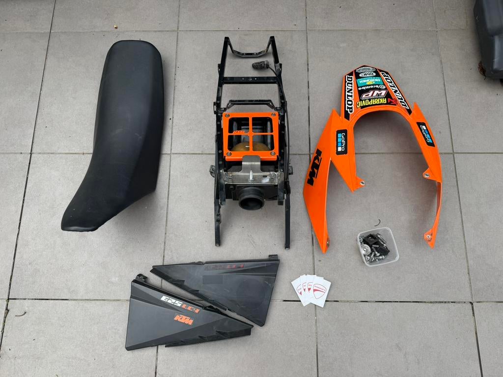 Ktm lc4 660 640 620 625 subframe set 2005-2007 model, Ophalen of Verzenden