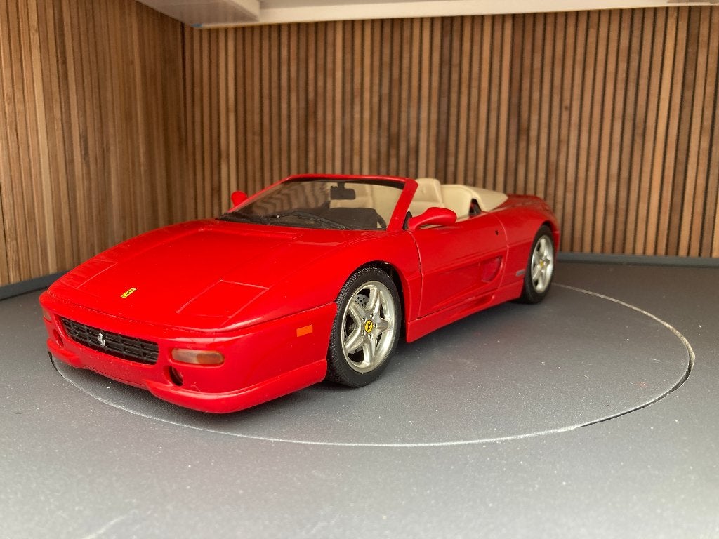 Ferrari F355 Spider 1:18 Hot Wheels Rood OVP MJ, Ophalen of Verzenden, Zo goed als nieuw, Auto, Hot Wheels