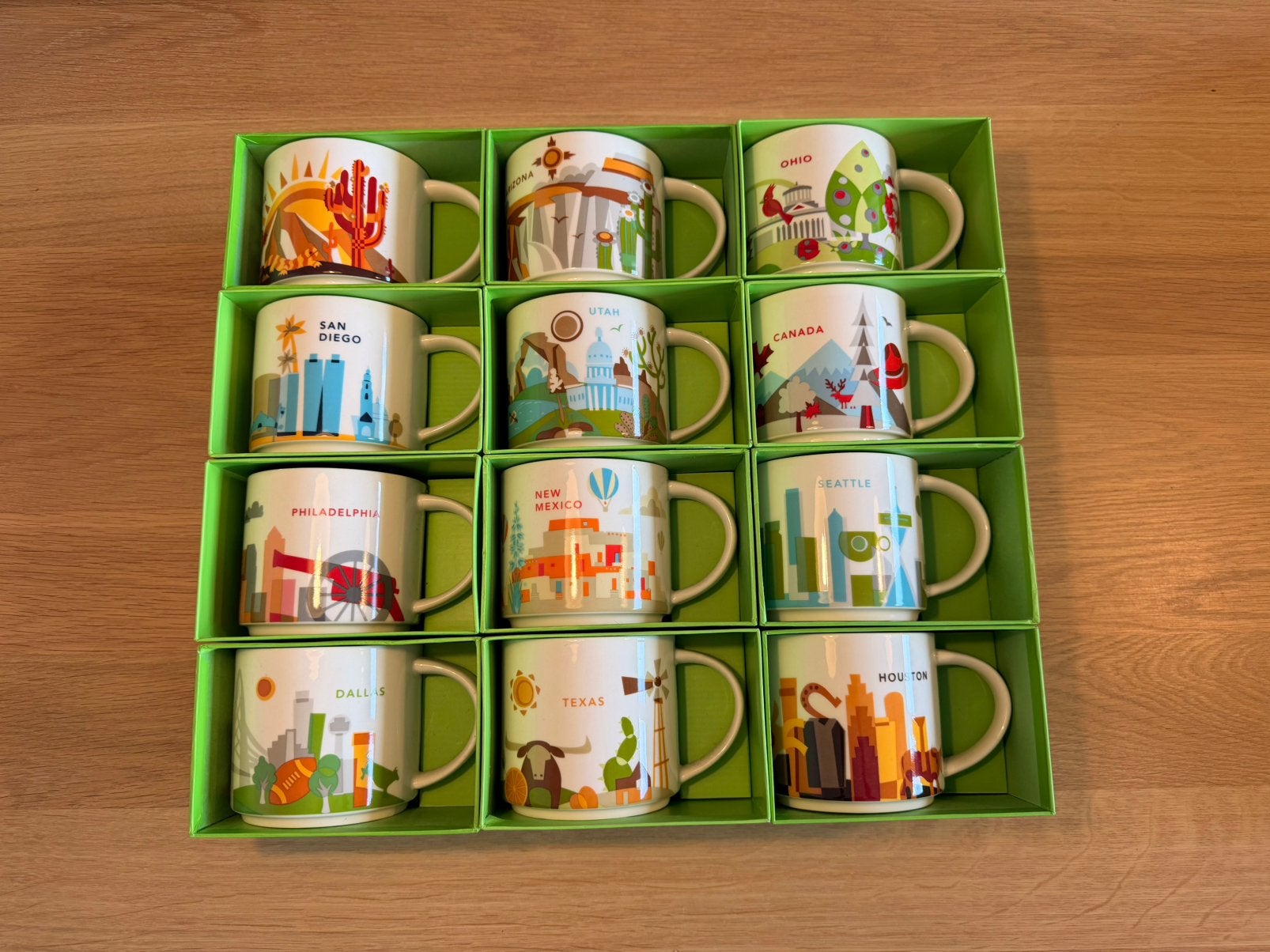 Starbucks YAH You Are Here collectie mokken USA (groot), Ophalen of Verzenden, Zo goed als nieuw